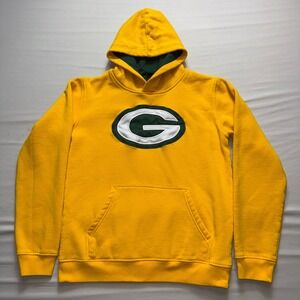 NFL Team Apparel Green Bay Packers Youth XL Hoodie 18/20 (Some Wear See Pics)